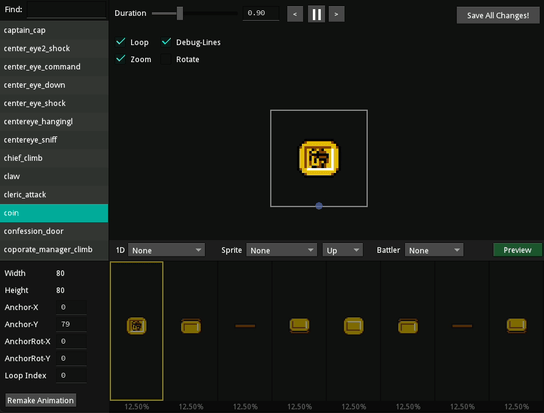 A simple Animation Editor