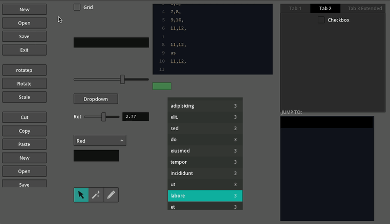 GUI sidenote: All the UI you have seen above doesn't use any third party library, but is written from scratch too.